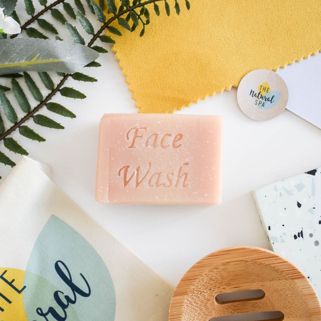 The Natural Spa Grapefruit Lemongrass Face Wash Bar