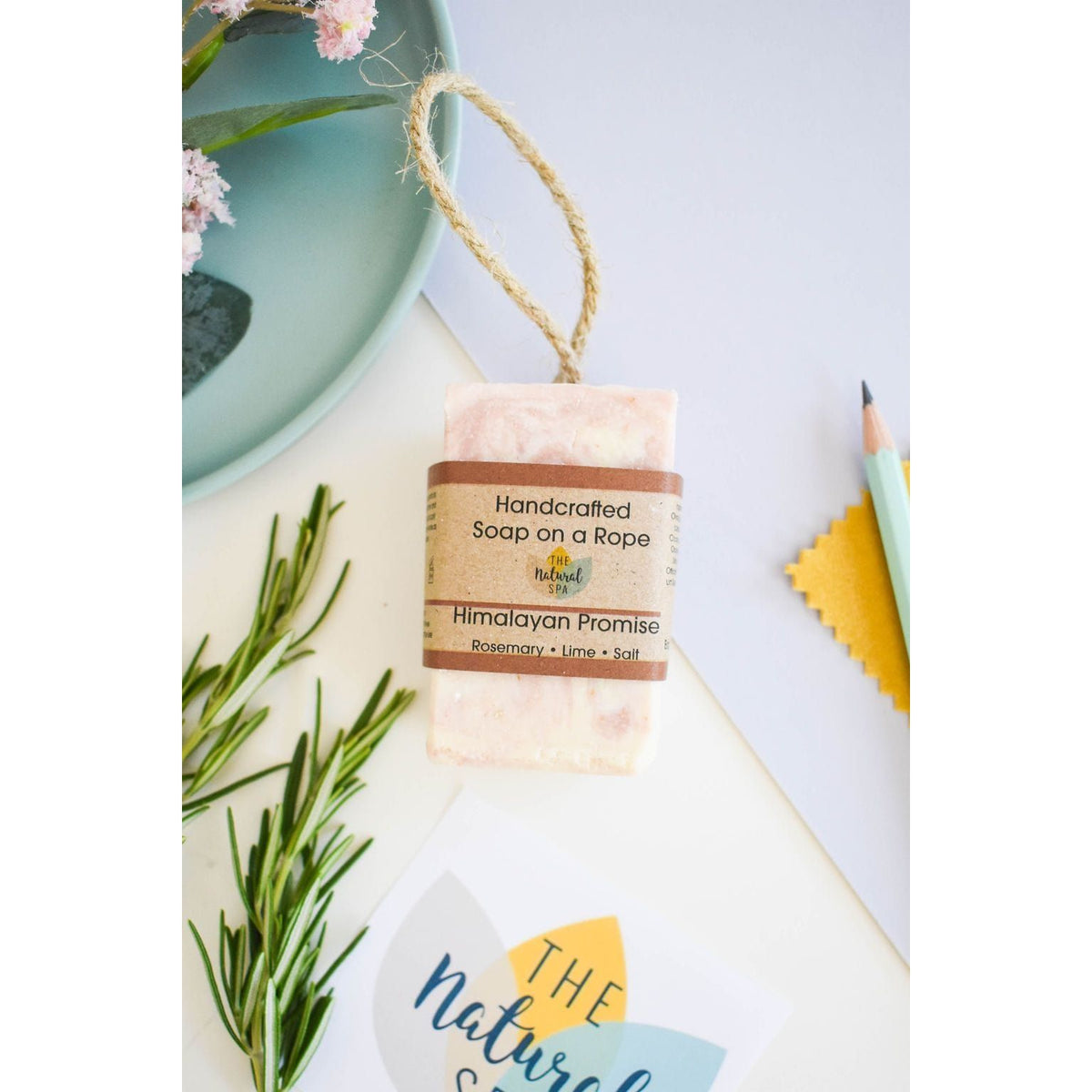 The Natural Spa Himalayan Promise Soap on a Rope