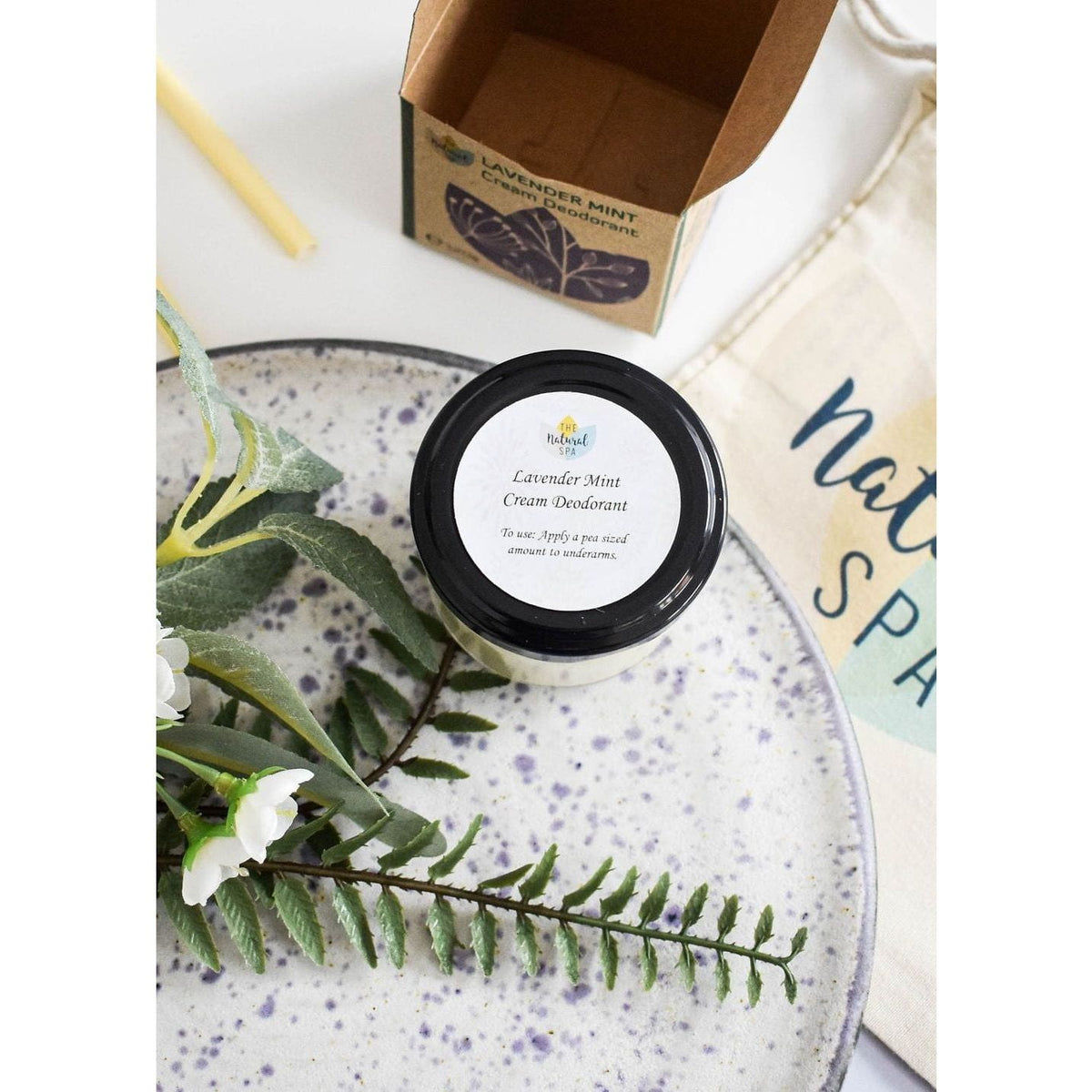 The Natural Spa Lavender Mint Cream Deodorant