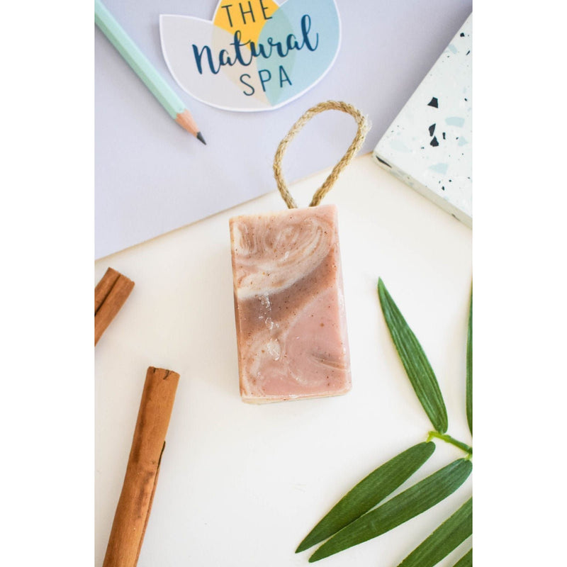 The Natural Spa Mulled Wine Soap on a Rope