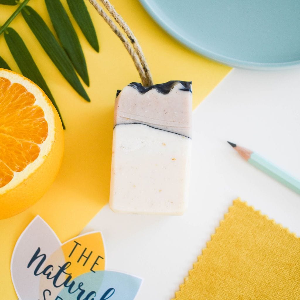 The Natural Spa Spiced Orange Soap on a Rope