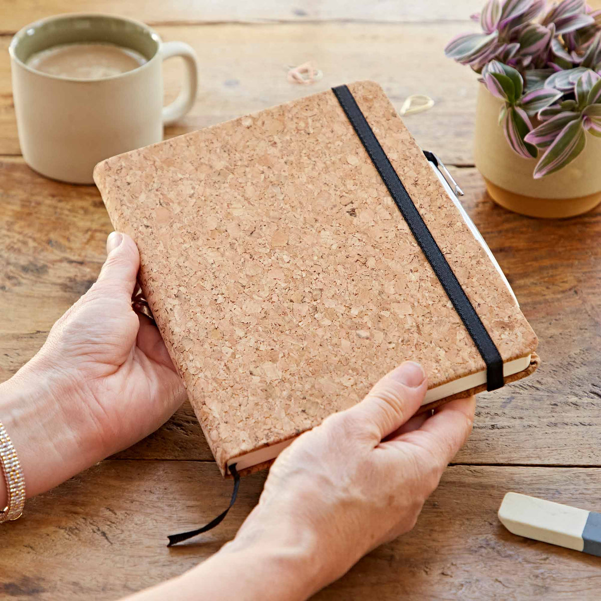 The Paper High Gift Company Limited Natural Cork A5 Notebook: Natural