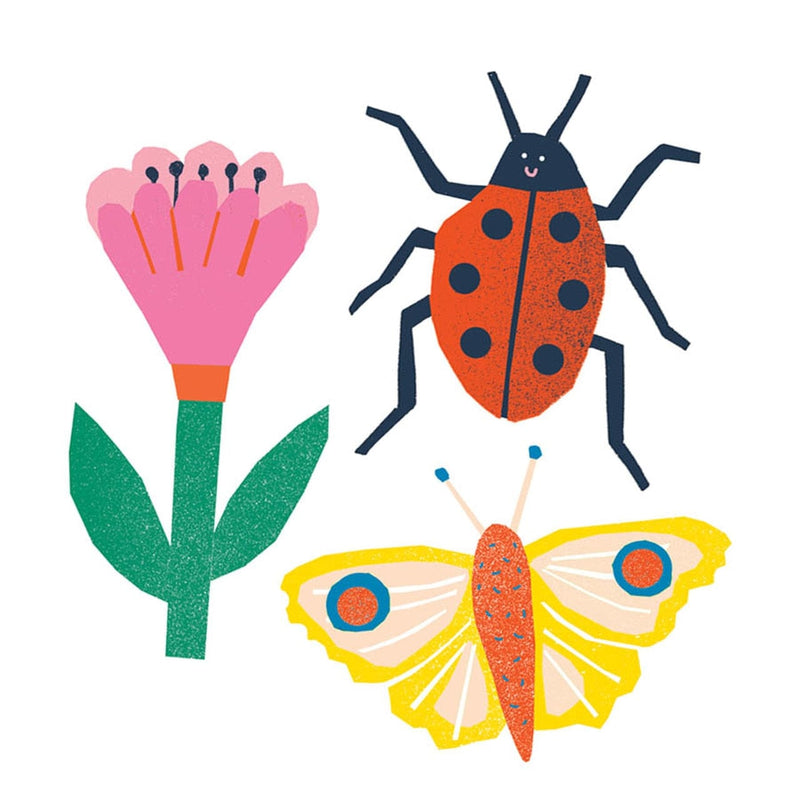 The Printed Peanut Bugs Vinyl Sticker Pack