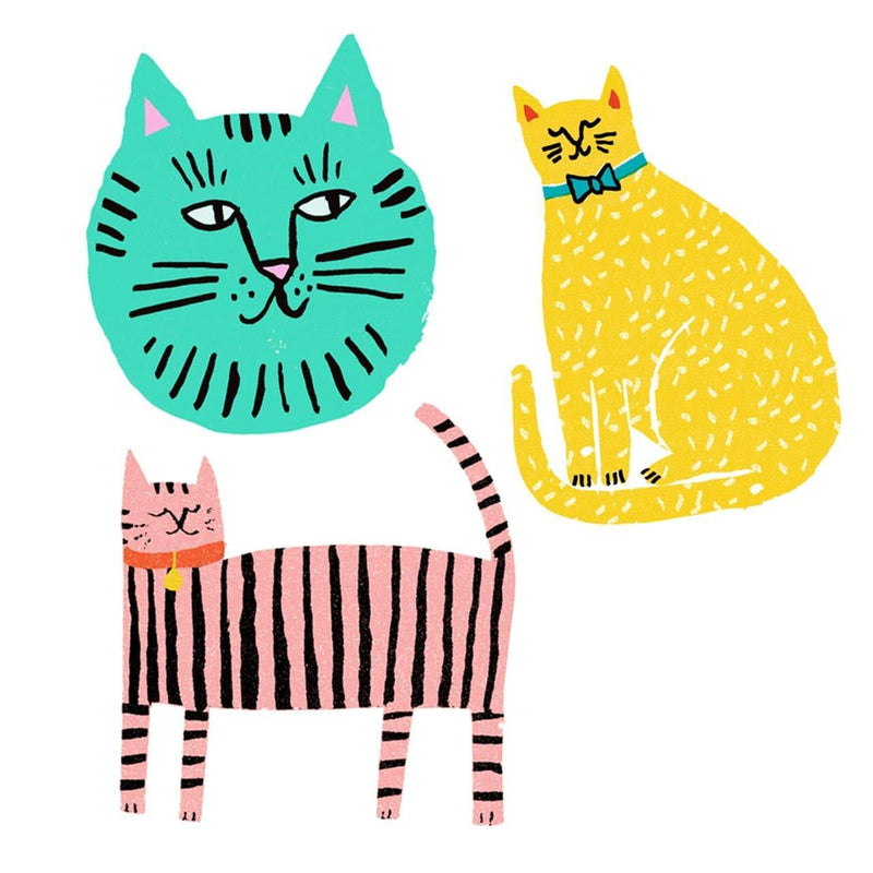 The Printed Peanut Cats Vinyl Sticker Pack