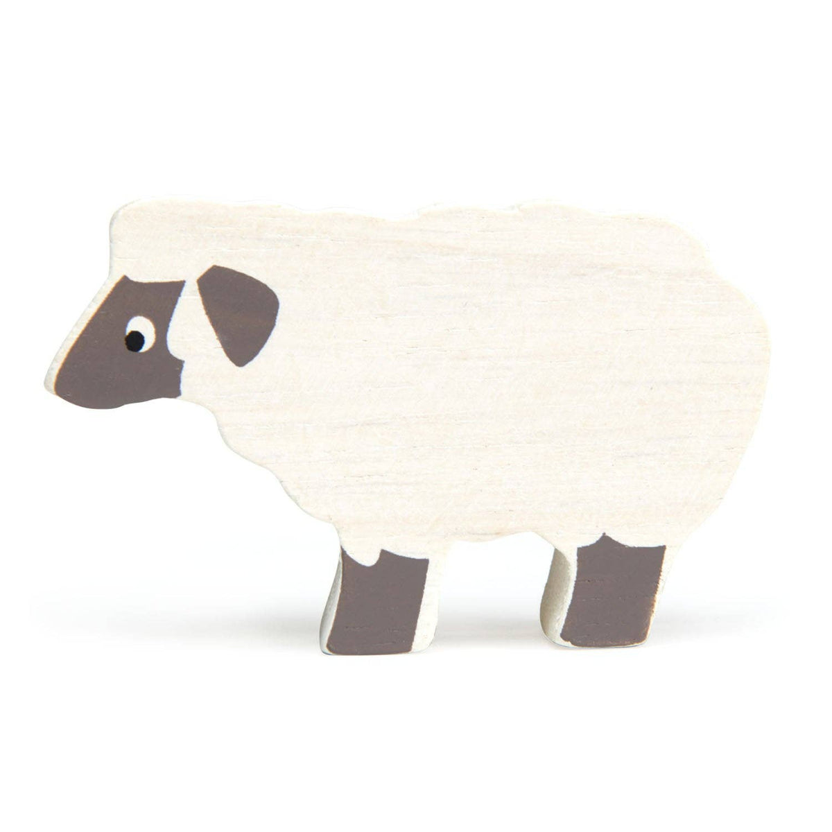 ThreadBear Design UK/EU Farmyard - Wooden Sheep Toy for Kids