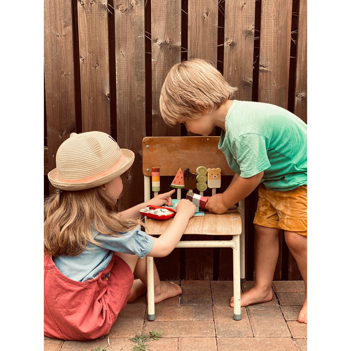 ThreadBear Design UK/EU Ice Lolly Shop - Wooden Kids Toy