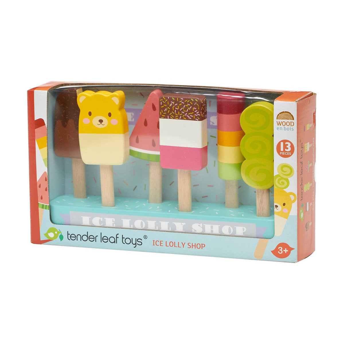 ThreadBear Design UK/EU Ice Lolly Shop - Wooden Kids Toy