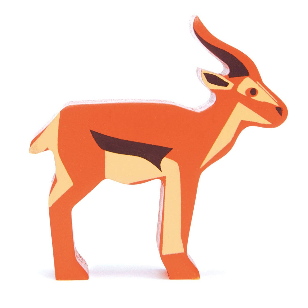 ThreadBear Design UK/EU Tender Leaf Toys - Wooden Safari Antelope Toy for Kids