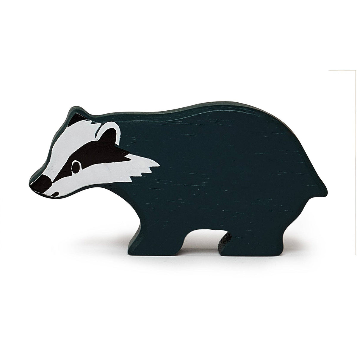 ThreadBear Design UK/EU Tender Leaf Woodland Badger - Kids' Wood Toy