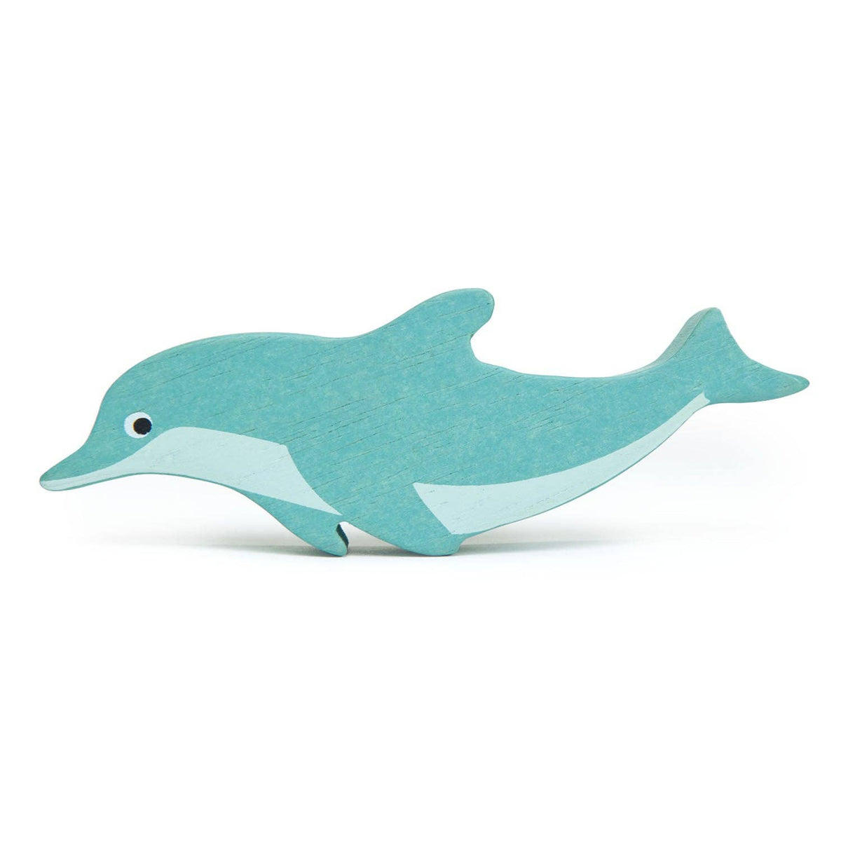 ThreadBear Design UK/EU Wooden Dolphin Toy for Kids - Coastal Animals