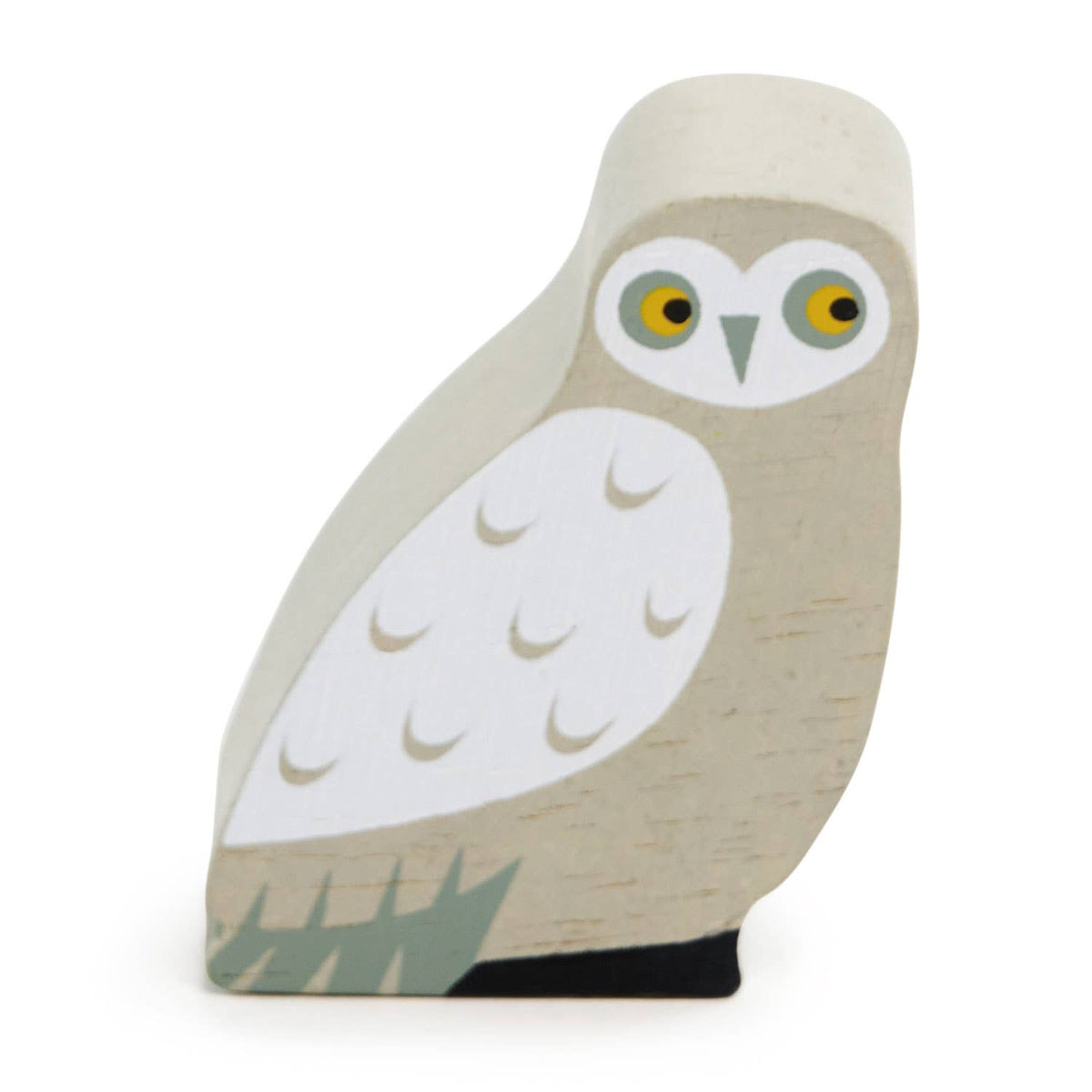 ThreadBear Design UK/EU Wooden Owl Woodland Toy
