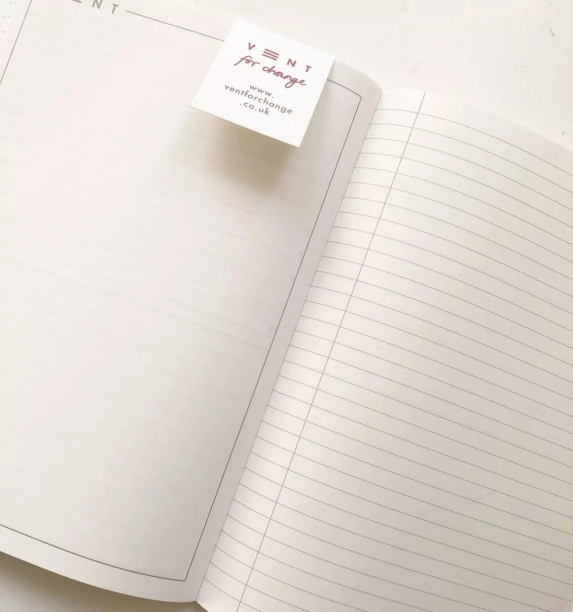 VENT for Change Cherry A5 Notebook