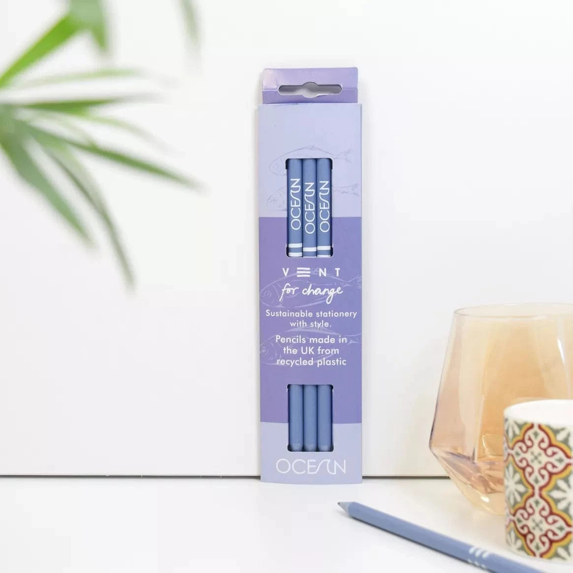 VENT for Change Sea Blue Pencils - Pack of 3